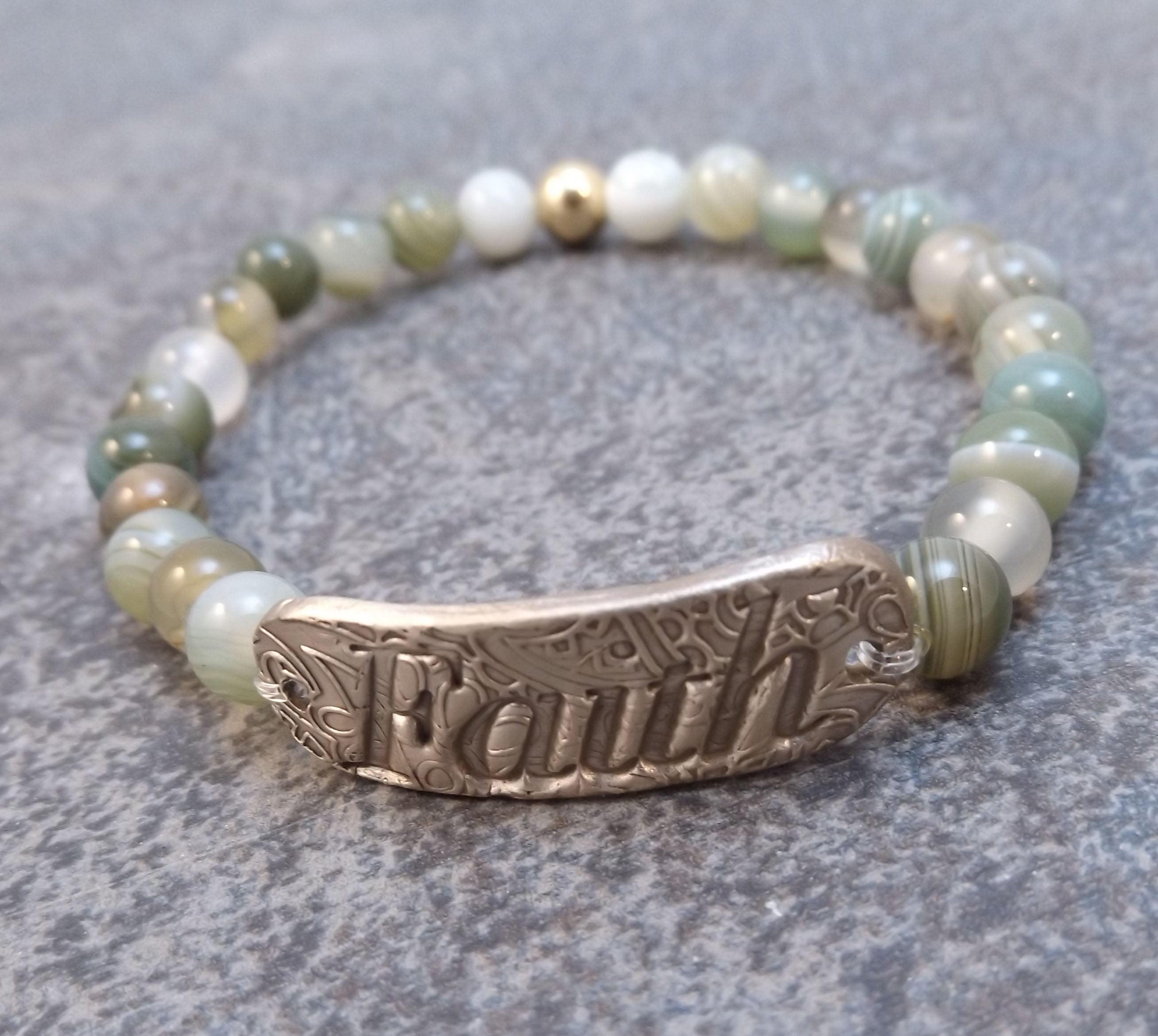 Trust Beaded Bracelet