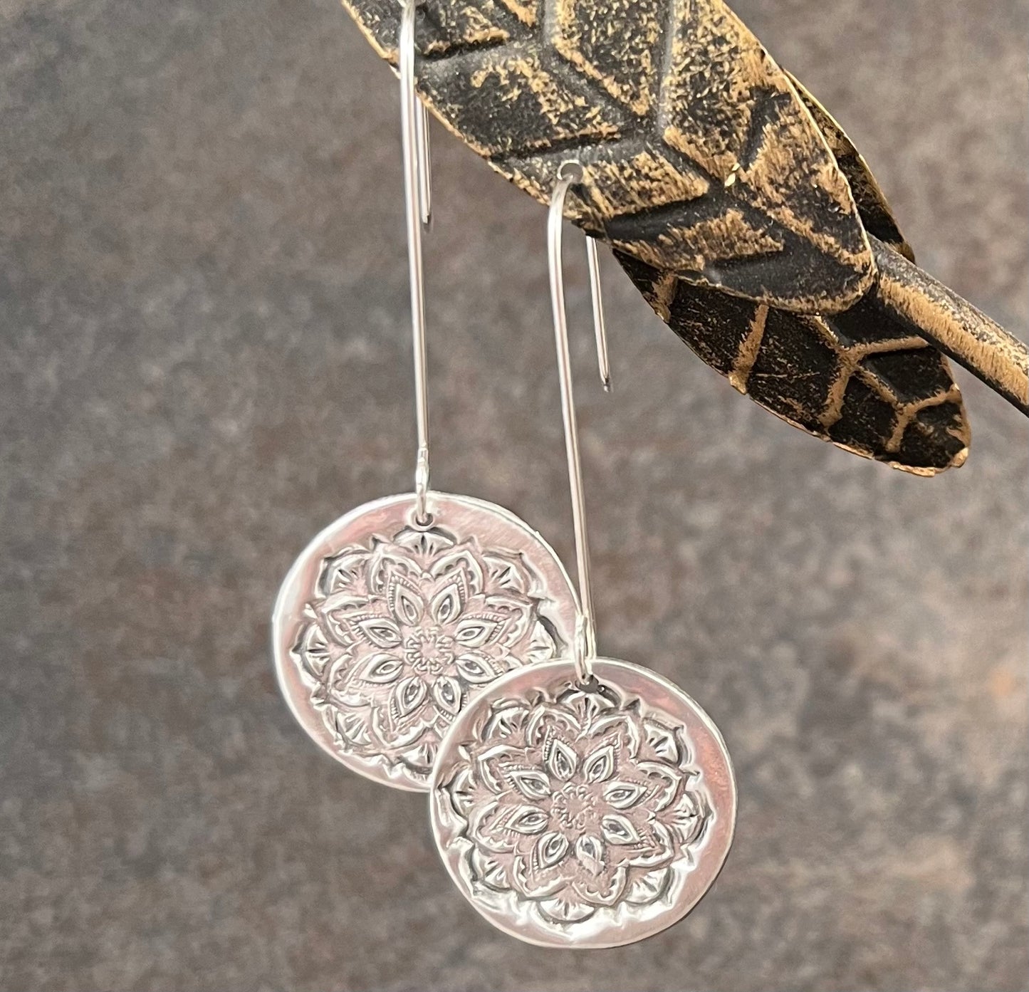 Brynn - Mandala Earrings