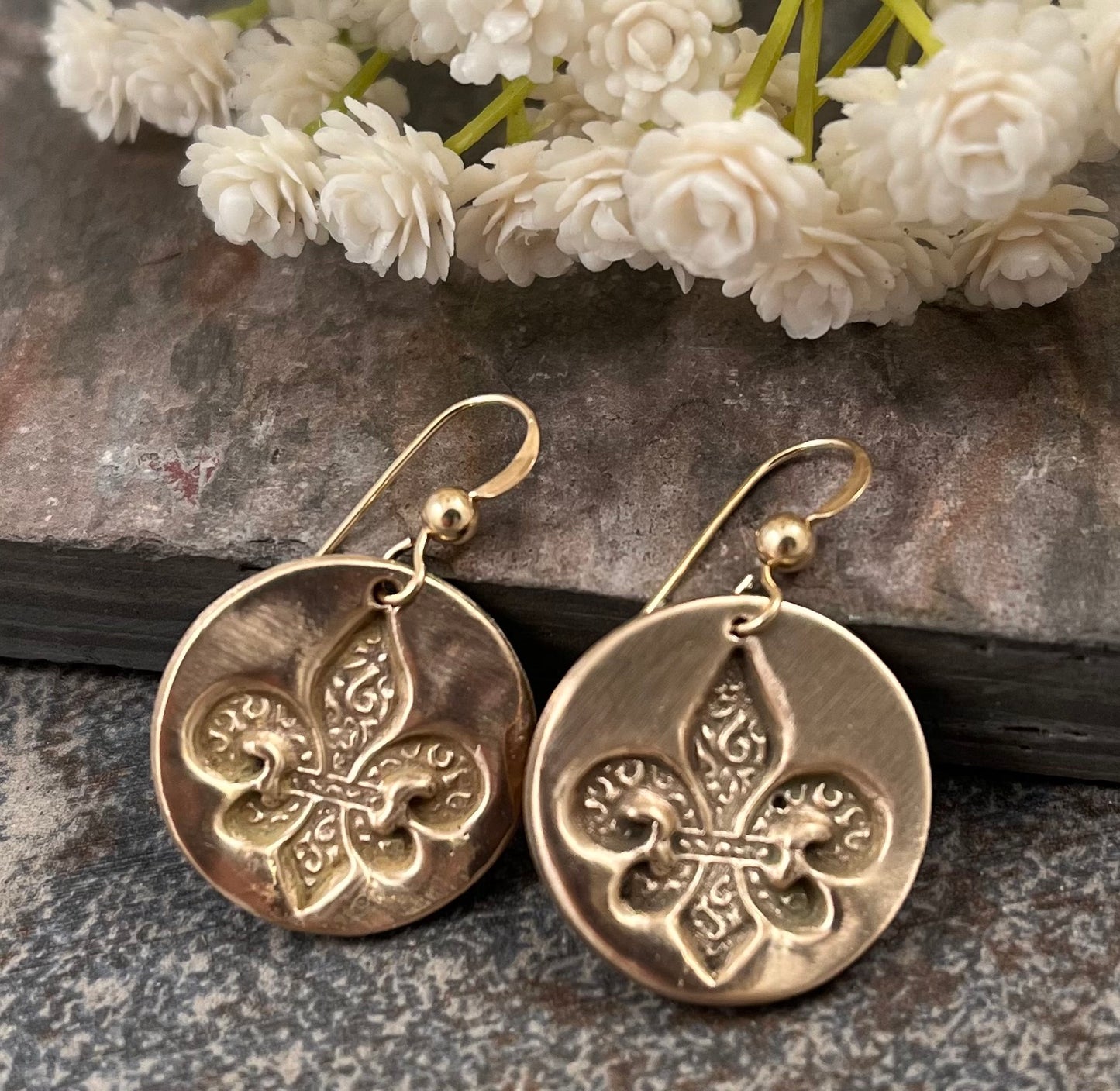 Fleur de Lis Earrings