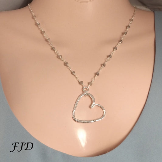 Silver Heart Necklace